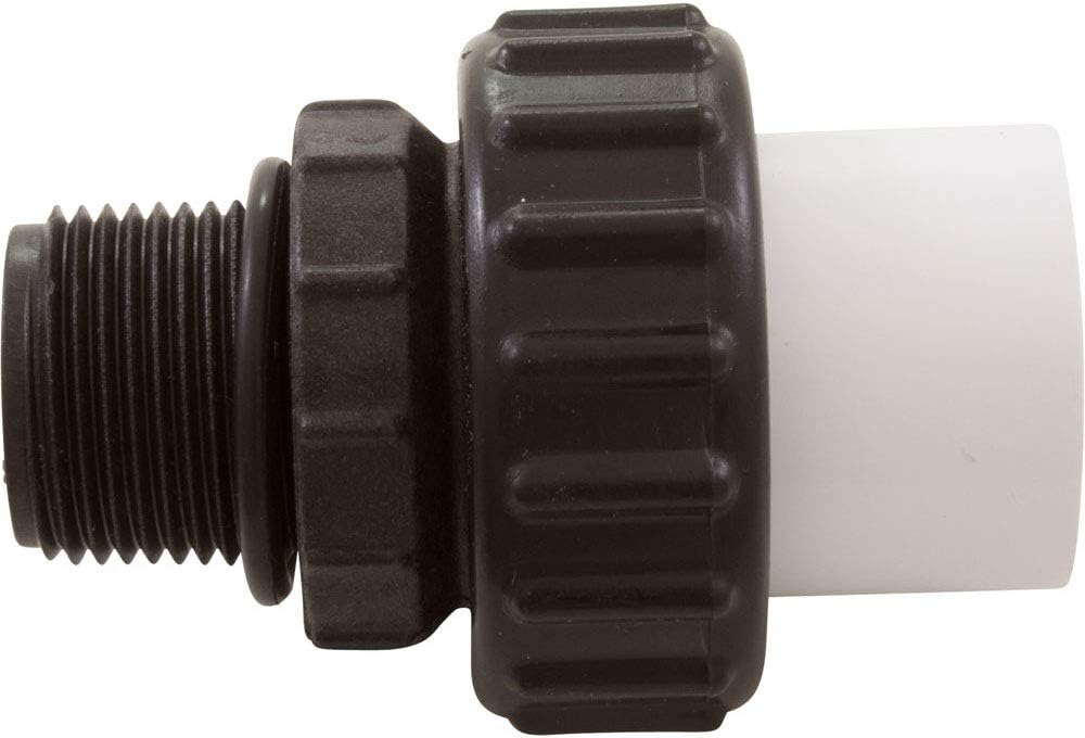 0.75" MPT Black High Temp Self-Sealing Union || 21063-750-000