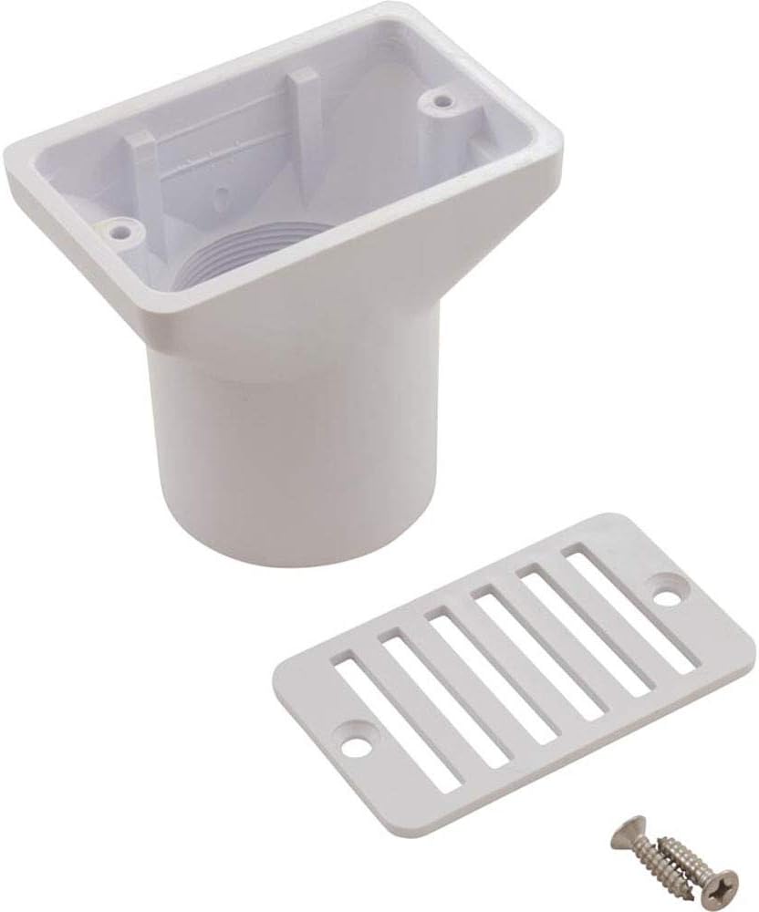 2" FPT x 2" S White Deck Drain || 25533-000-000