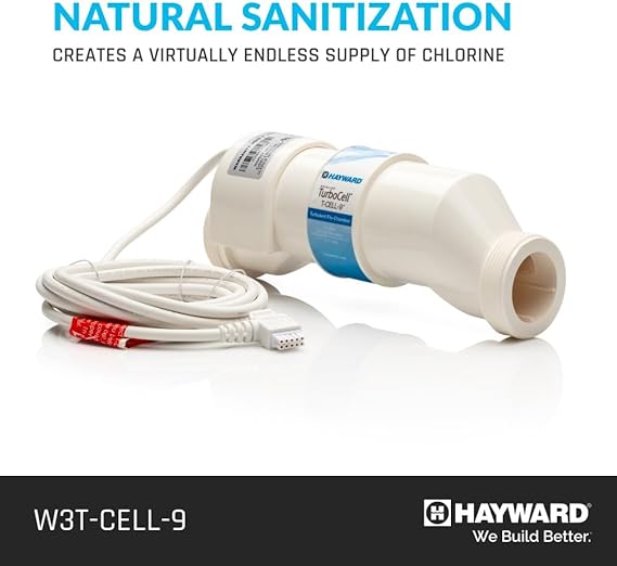 Hayward TurboCell Salt Chlorination Cell 25K Gallon with 15 Ft. Cord | W3T-CELL-9