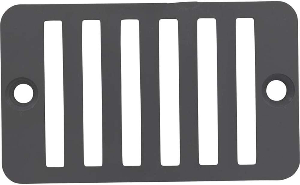 Rectangular Grate w/ Screws Gray || 25533-001-010