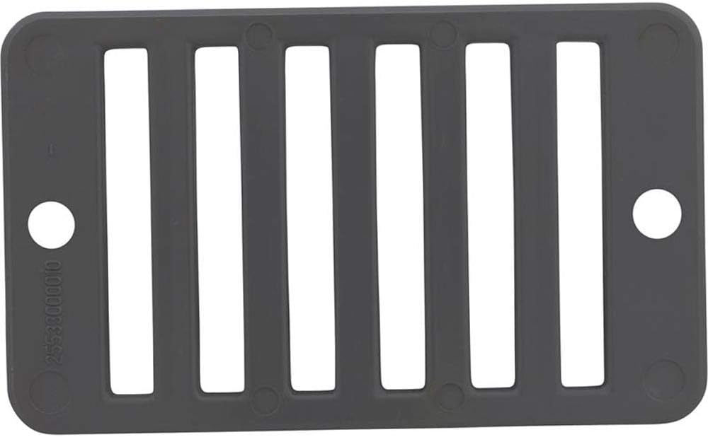 Rectangular Grate w/ Screws Gray || 25533-001-010