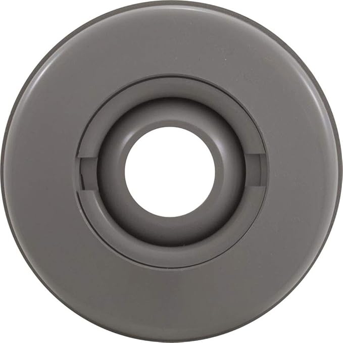 1-1/2" Socket x 2" Spigot Gray Fiberglass Wall Fitting and Flush Eyeball || 25523-701-000