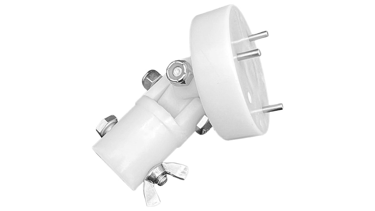 44" Complete Vinyl Splashdown Water Jet (White) - Pentair In-Floor(A&A) | 582411