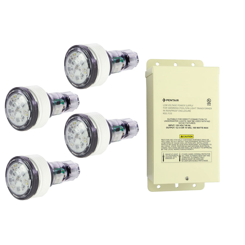 Pentair Microbrite White LED Light Combo Kit 100' Cord | 602134
