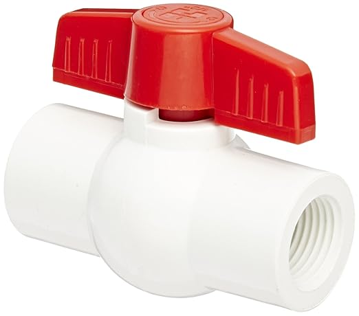 Hayward 1/2” PVC COMPACT BALL VALVE THD || QVC1005TSEW