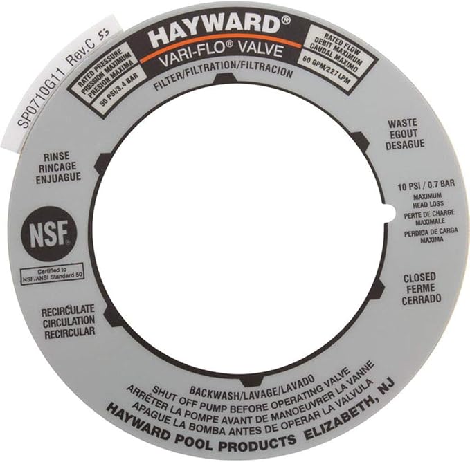 Label Plate | SPX0710G