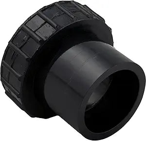 Waterco Adapter Bulkhead Without O-Ring – Black | 31B0077