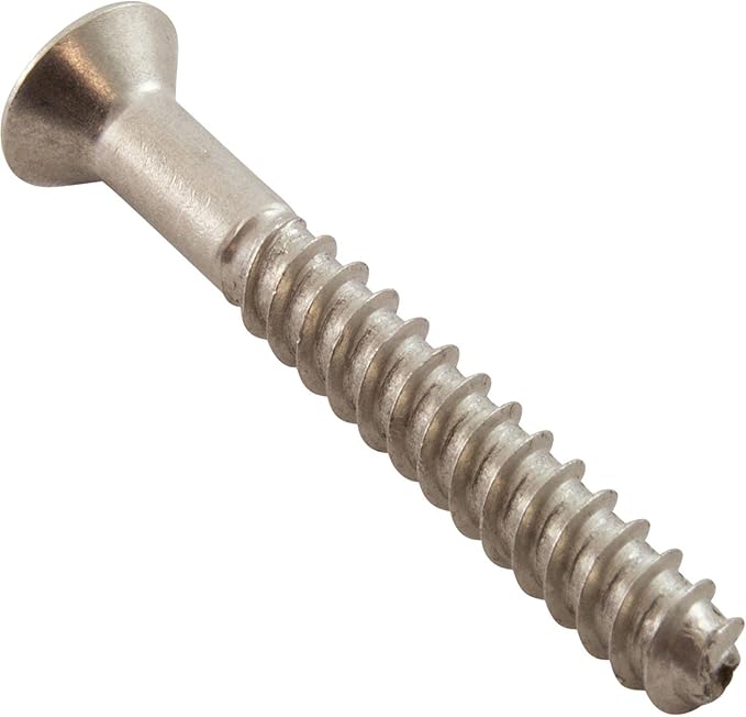 Stainless steel countersunk screw for Pentair StarGuard main drain kit