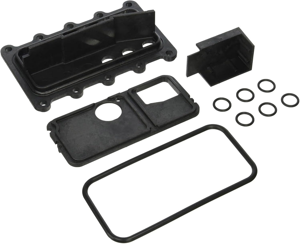 Pentair manifold internals kit with black gasket, cover, insert, and O-rings
