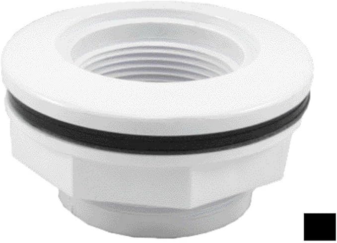 Black Vinyl Inlet/Outlet Wall Return Fitting || 25550-004-000