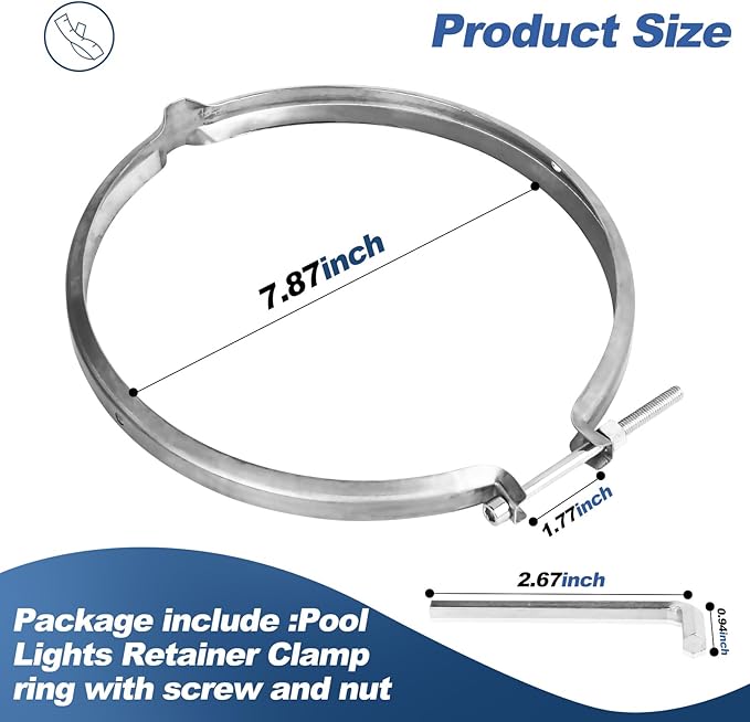 Retainer Clamp with Screw & Nut | SPX0580B