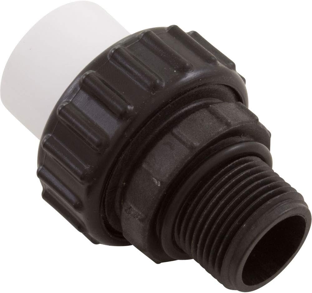 0.75" MPT Black High Temp Self-Sealing Union || 21063-750-000