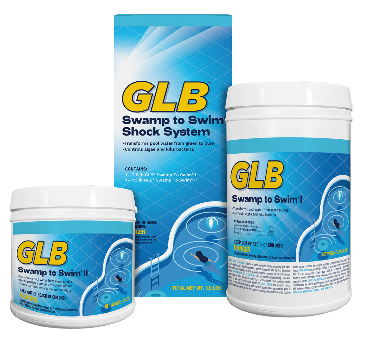 GLB Swamp to Swim Kit | 71225 | Pool Clean-Up Kit