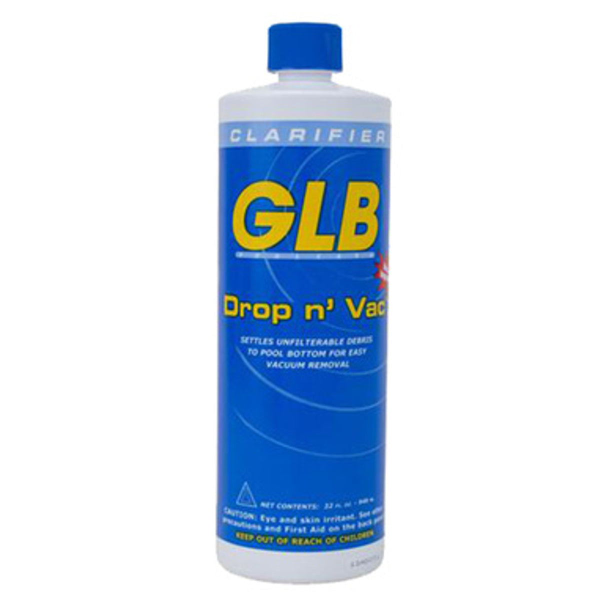 GLB Drop n' Vac | 71408A | 32 FL OZ Pool Flocculant