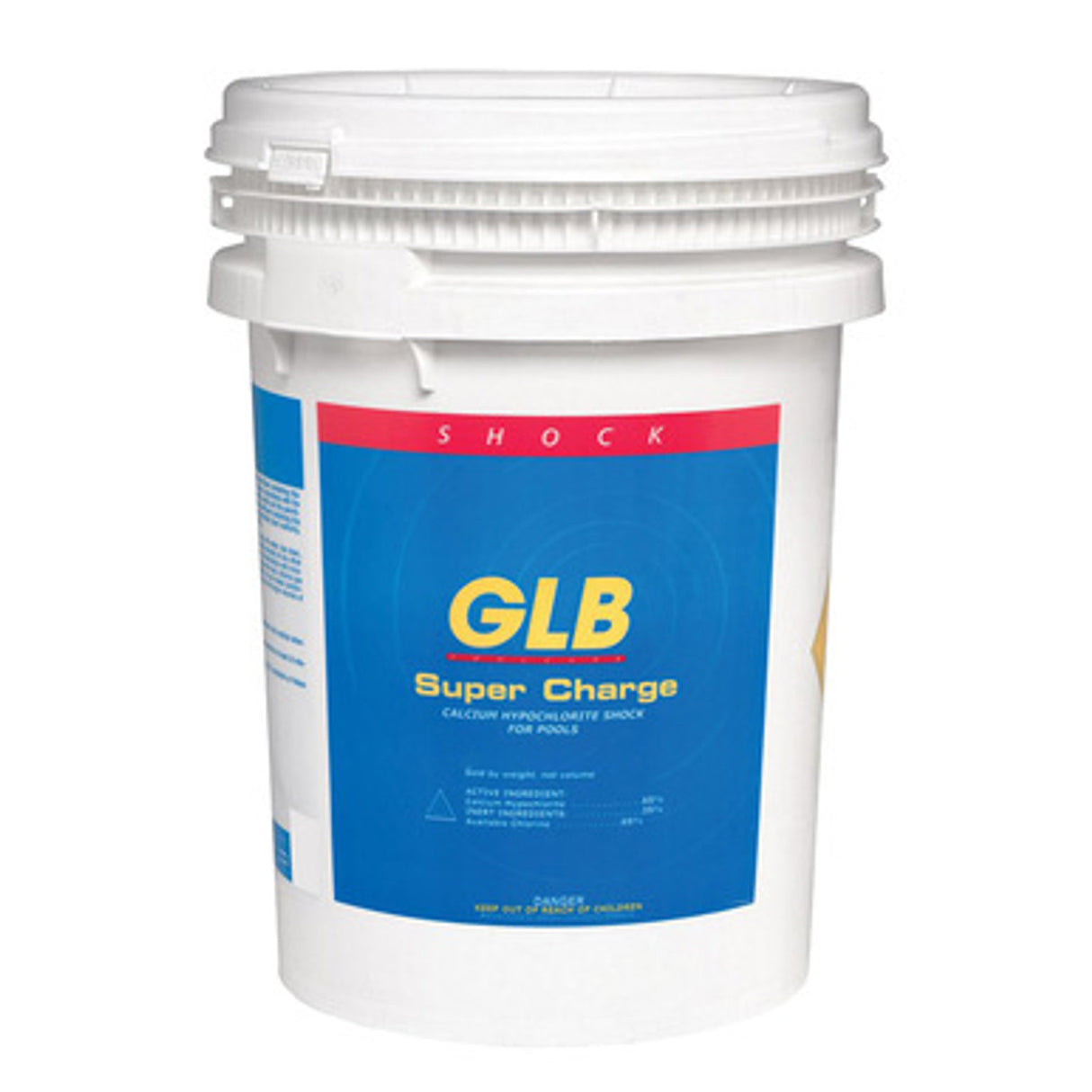 GLB Super Charge Pool Shock | 71432A | 100 lb High-Strength Chlorine Shock