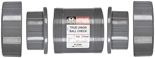 Hayward 3" PVC TRUE BALL VLV THD EPDM || TC1300TE