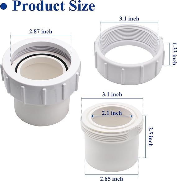 Pentair Kit Adaptor Union Replacement | 178733Z