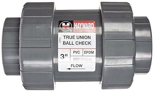 Hayward 3" PVC TRUE BALL VLV THD EPDM || TC1300TE