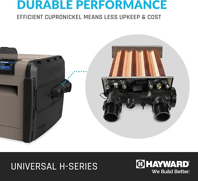 Hayward Universal H-Series Liquid Propane Heater 400K BTU | W3H400FDP