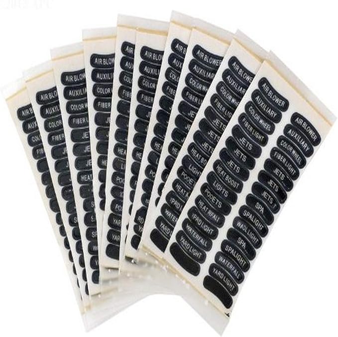 Pentair Label Set IS4 (Qty 10) Replacement | 520173Z