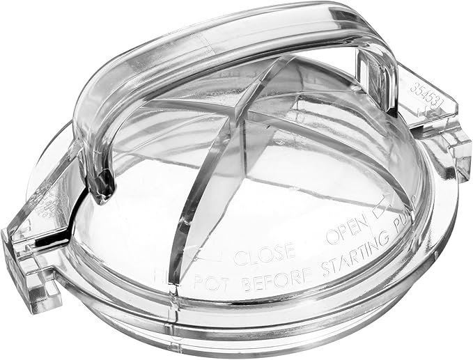 Pentair Dynamo Clear Strainer Pot Cover Replacement | 354531