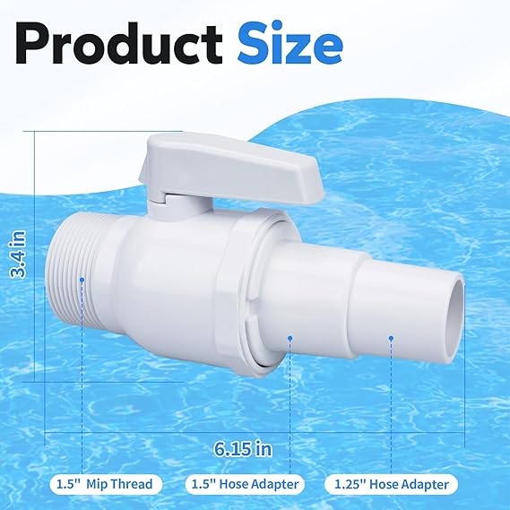 2-Way Ball Valve - Male | SP0729