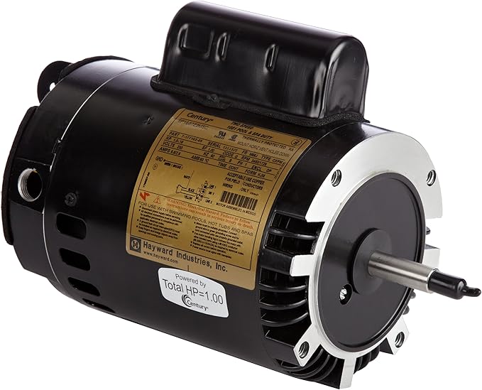Hayward Super Pump 1HP Motor, Threaded Shaft, 2-Speed || SPX1607Z2MS