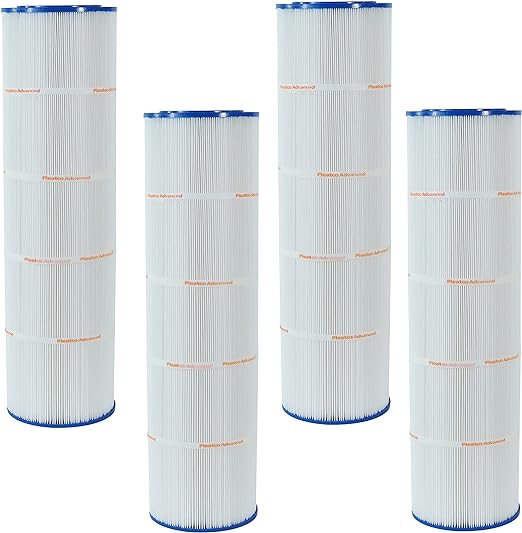 Pleatco PA106-PAK4-EC Pool Filter Cartridge Replacement for C4030, C4025, C4020, C4520, Super-Star-Clear C4500, C4000, C4000S, Purex CF 105 | PA106-PAK4-EC