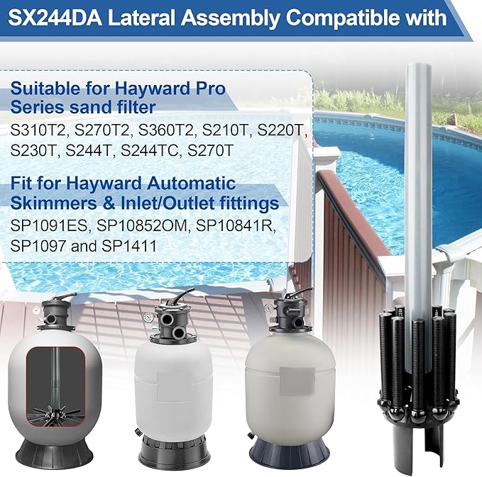 Hayward 24" Folding Lateral Assembly | SX244DAS