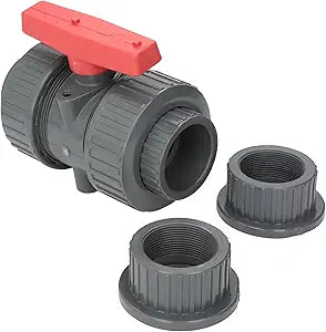 Hayward 2" Grey True Union Ball Valve || TBB1020CPEG