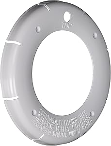 Pentair AquaLight Plastic Snap-on Face Ring (White) || 79212200