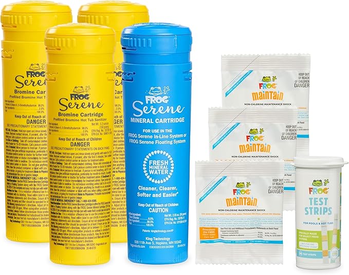 FROG Serene Cartridge Kit (3 Bromine/ 1 Mineral)b | 01-14-3856