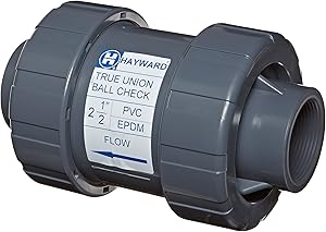 Hayward 2-1/2" PVC TC THD,EPDM VLV || TC1250TE