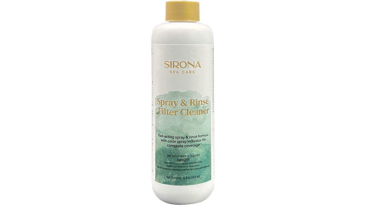Sirona Spray & Rinse Filter Cleaner | 82119 (16 Fl Oz)