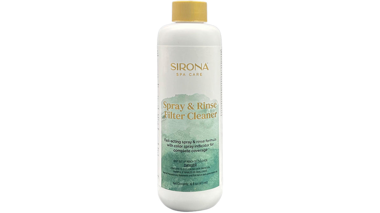 Sirona Spray & Rinse Filter Cleaner | 82119 (16 Fl Oz)