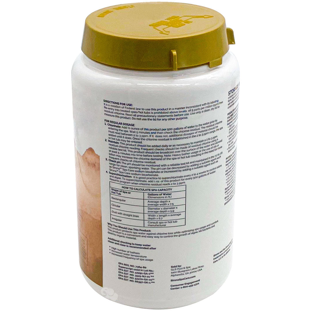 Sirona Chlorinating Granules | 82132 (4 LB)