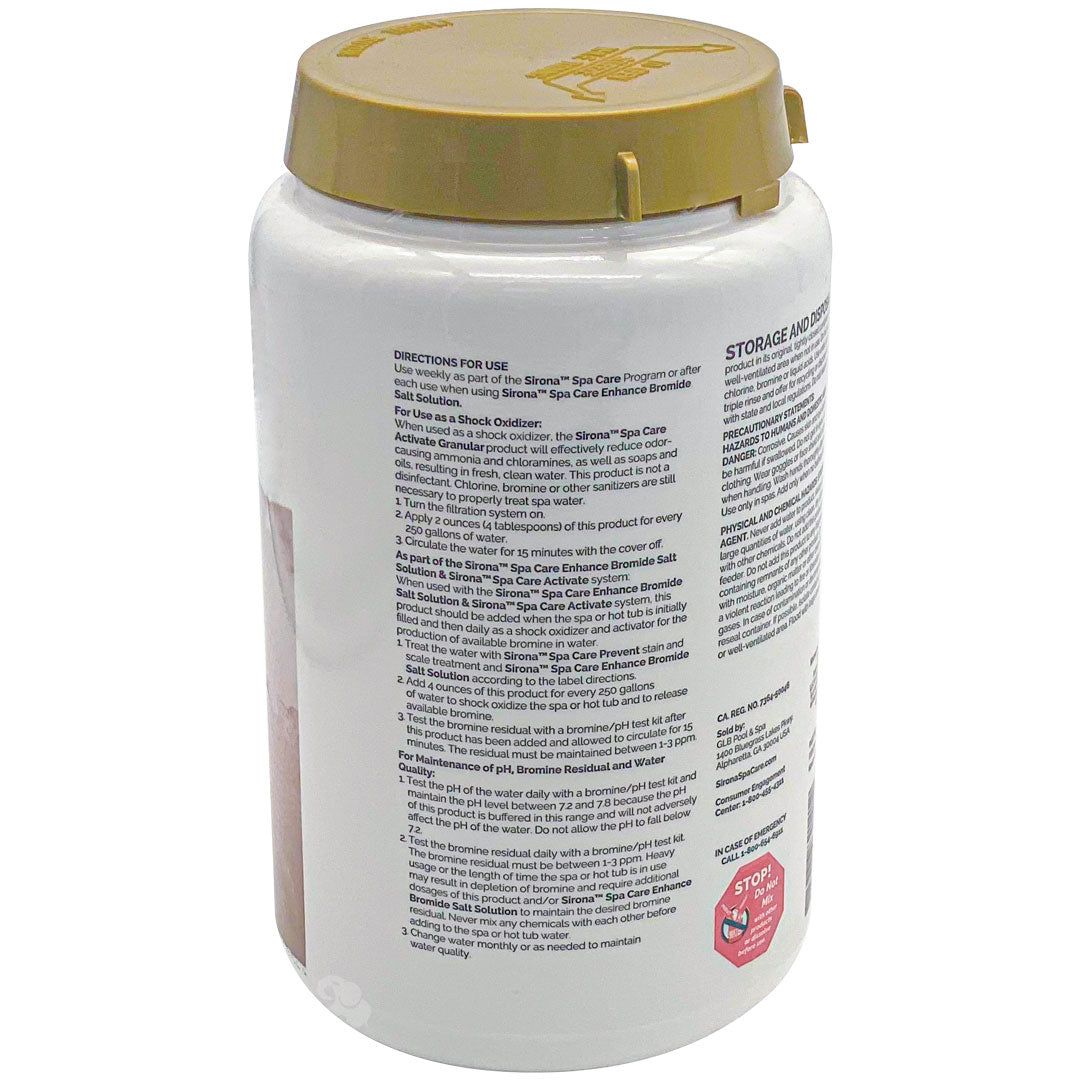 Sirona Activate Granular | 82141 (5 LBS)