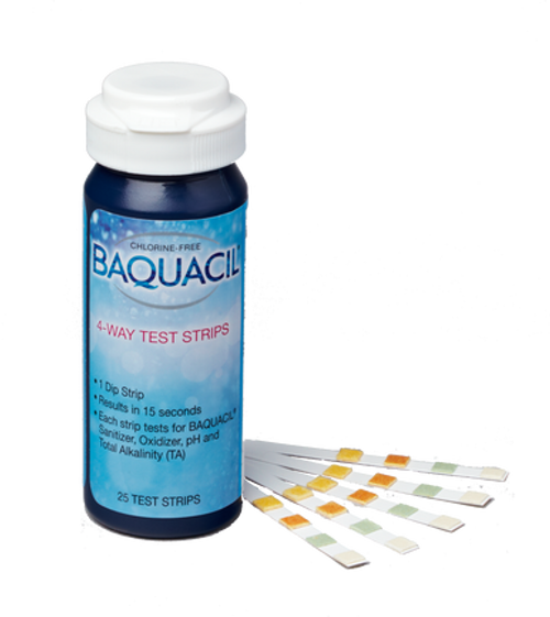 BAQUACIL 4-Way Test Strips | 84396 (25 Count)