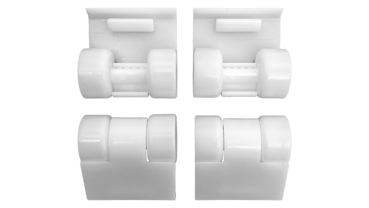 Hayward Poolvergnuegen Front Skirts w/ Rollers (4-Pack)(White) | 896584000-259