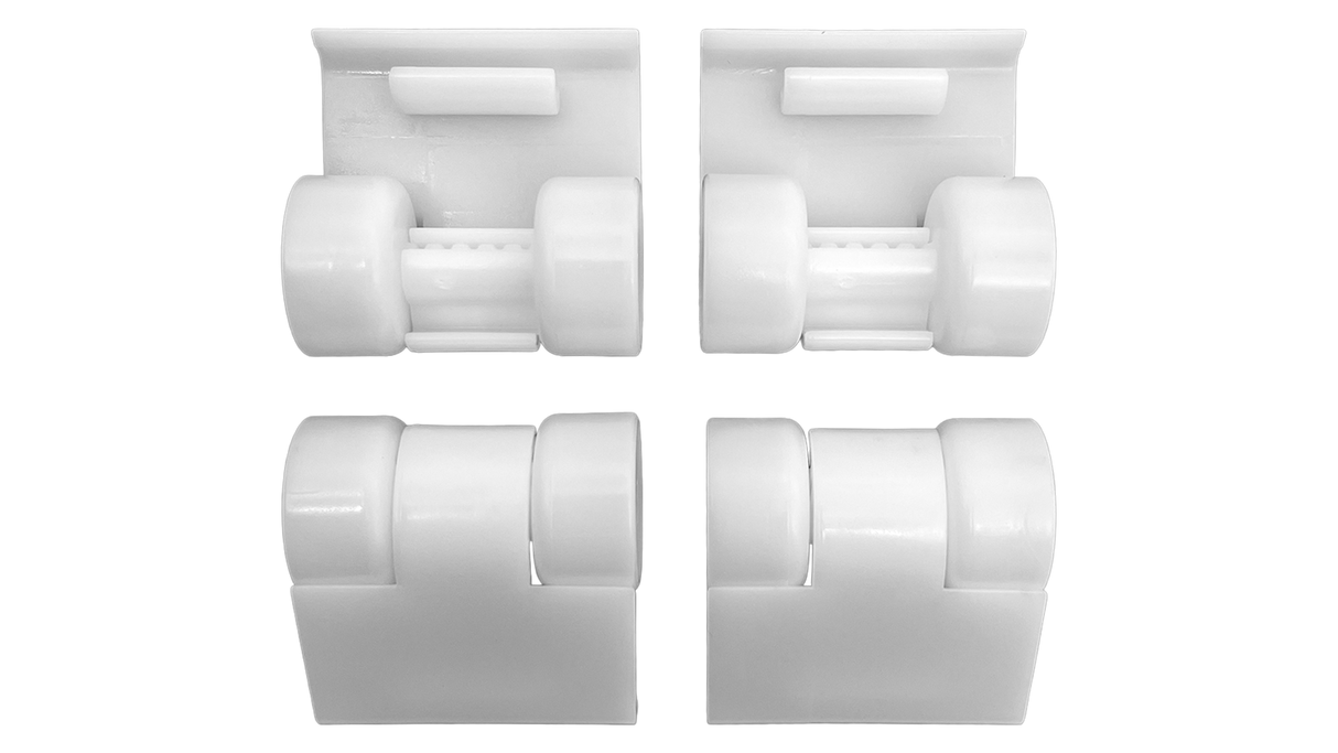 Hayward Poolvergnuegen Front Skirts w/ Rollers (4-Pack)(White) | 896584000-259