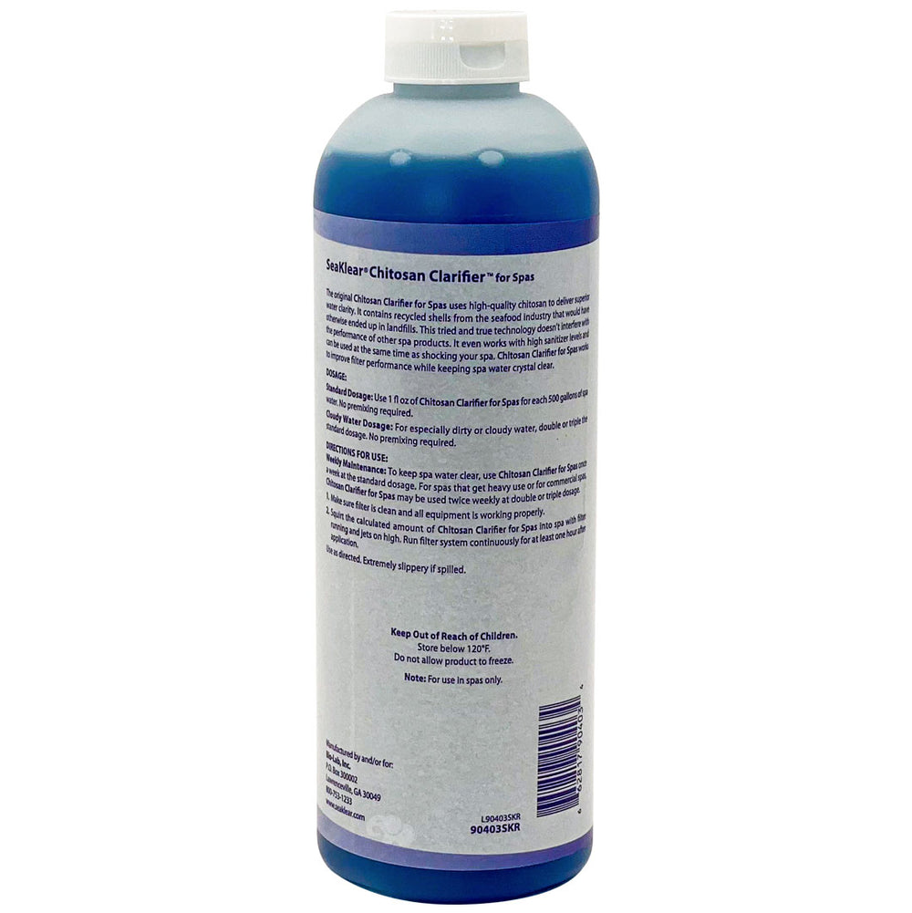SeaKlear Spa Natural Clarifier; 1 qt Bottle