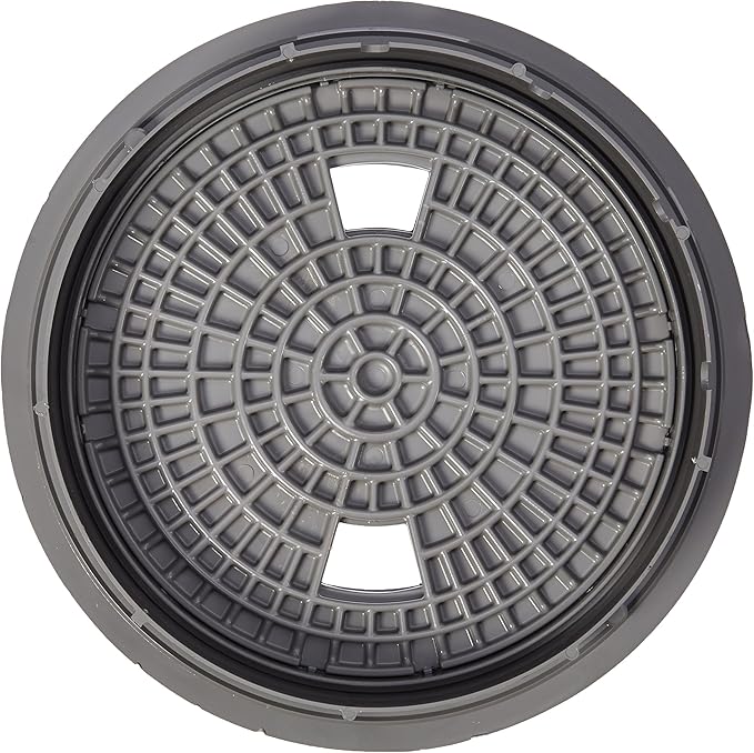 Pentair U-3 Gray Skimmer Lid and Collar || 08650-0169C