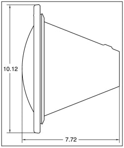Pentair Amerlite Underwater Incandescent Light diagram