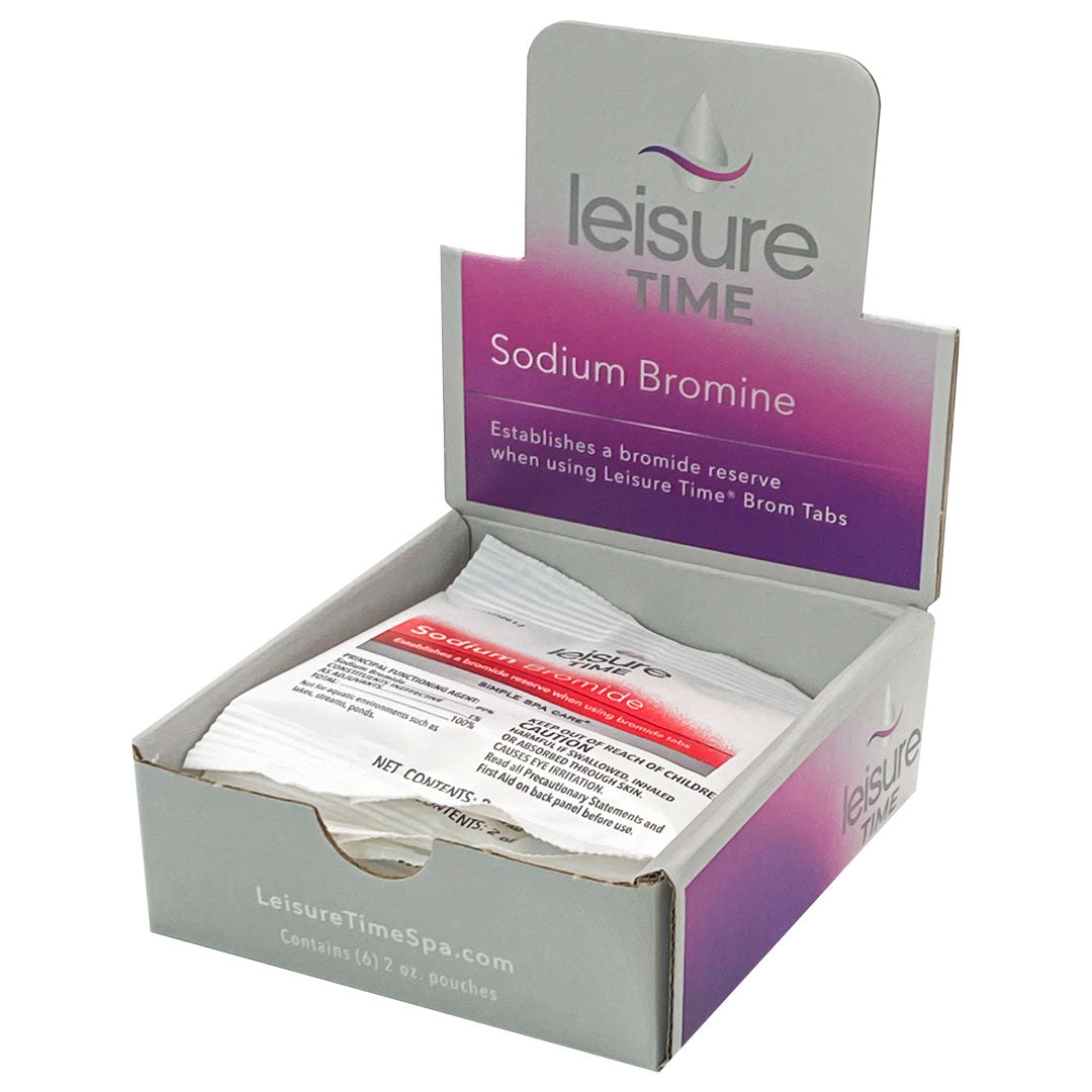 Leisure Time Sodium Bromide (2 oz, 6 Pack) | Pool Bromine Starter
