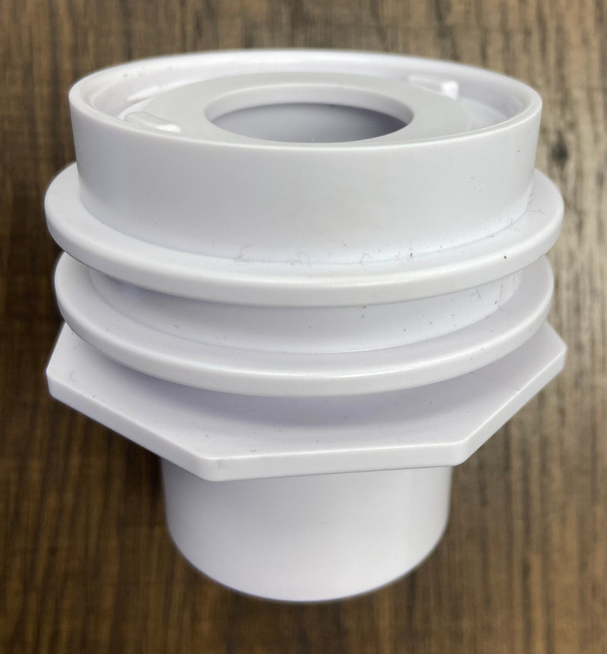 ARG Flush-Mount Return Fitting (White) | Low-Profile Wall Return | FR00WH