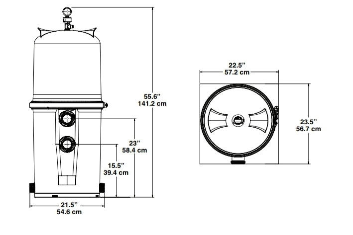 Pentair FullFloXF 620 Cartridge Filter | 160448