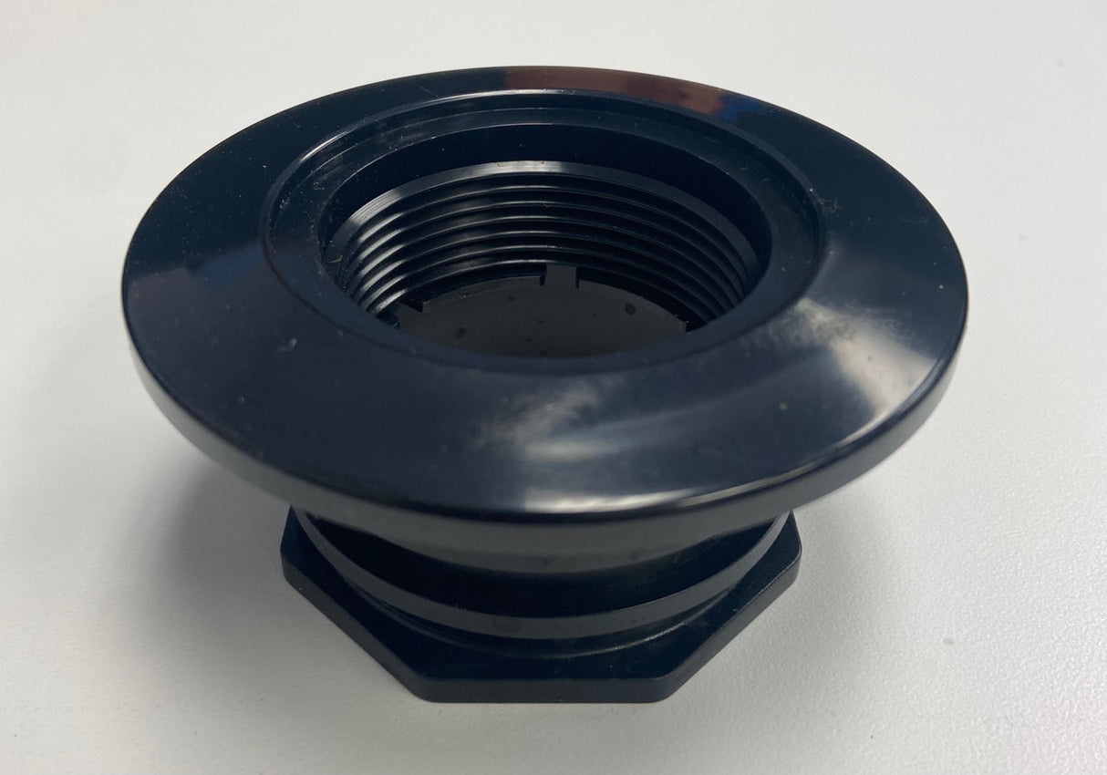 ARG Gunite Wall Fitting — 1.5" (Black) | Return Wall Body | GF015BK