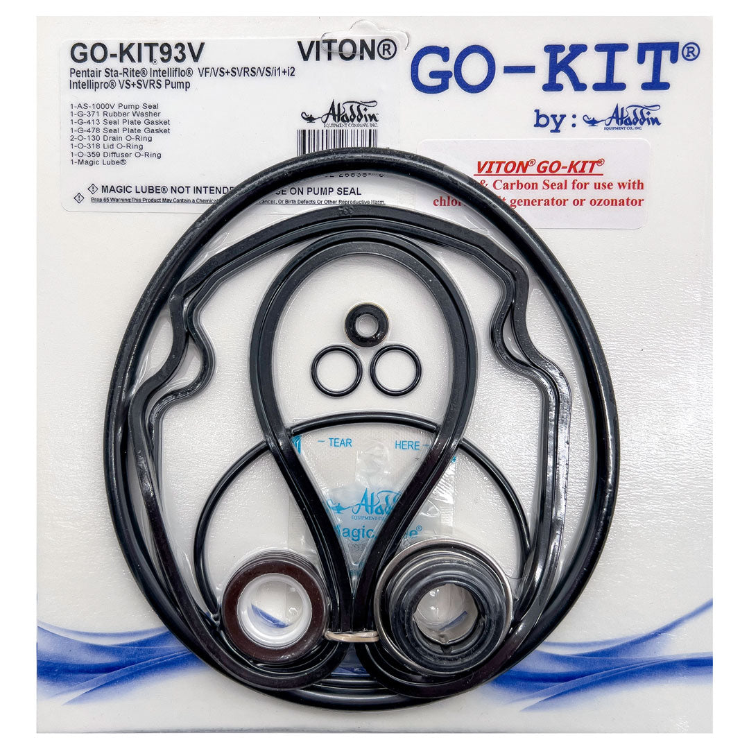 Aladdin GO-KIT for Pentair Sta-Rite IntelliFlo VF/VS+SVRS/VS/i1+i2 & IntelliPro VS+SVRS Pump | GO-KIT93V