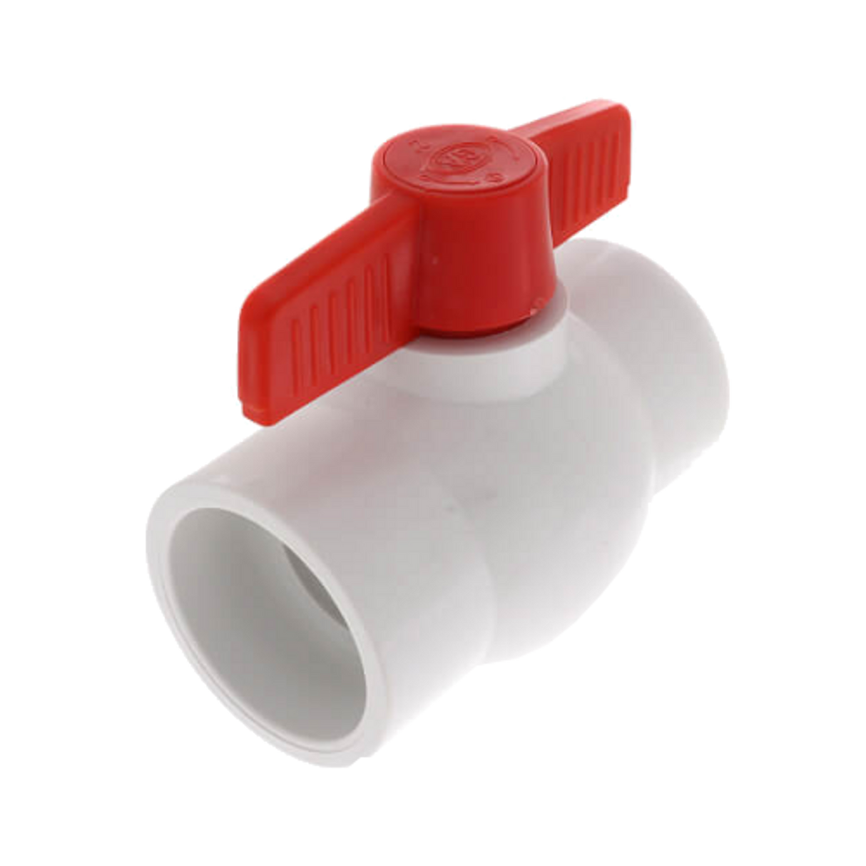 PVC MIP Ball Valve 1-1/2" Slip x Slip with PTFE Seats | HMIP150S