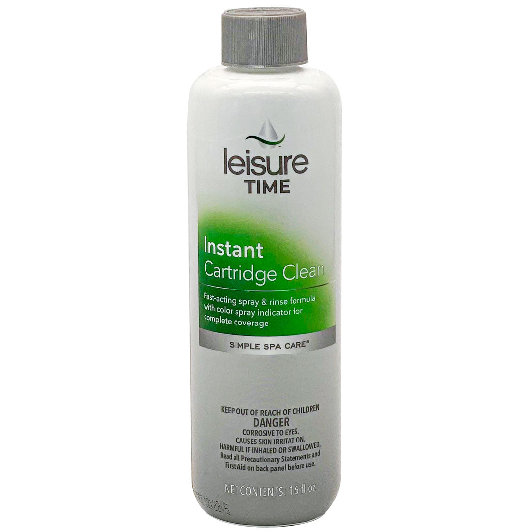 Leisure Time Instant Cartridge Clean | Fast-Acting Spa Filter Cleaner